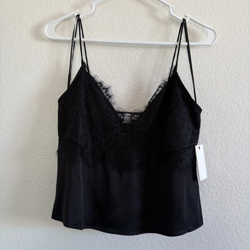 Good American Satin Lace Camisole - Picture 3 of 4